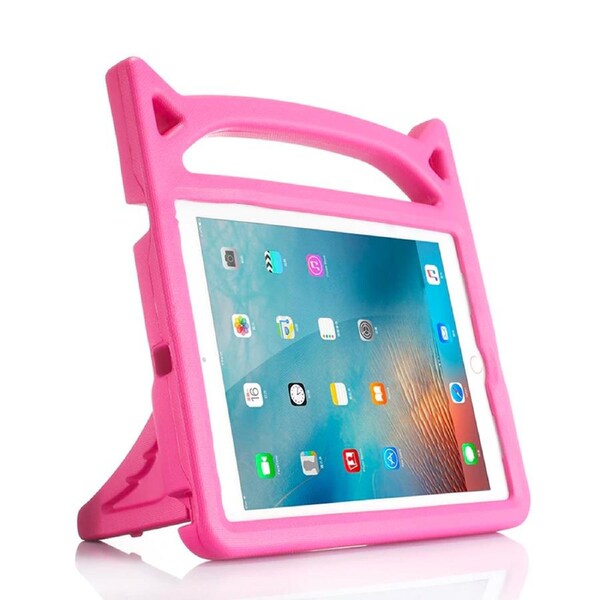 ZUSLAB Kids iPad Pro Case, Durable Shockproof Handle Stand Protective Cover for Apple 9.7" (2015) - Pink