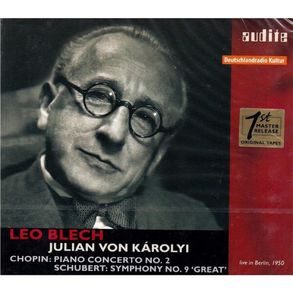 Piano Concerto No 2 & Symphony No 9 The Great -Leo Blech CD