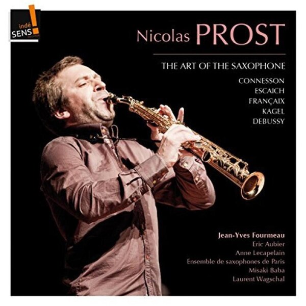 Art Of Saxophone -Debussy Kagel Parker CD