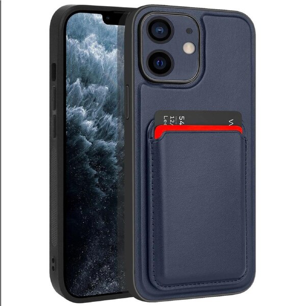 ZUSLAB iPhone 11 Case, Magnetic Detachable Card Holder Wallet Shockproof Heavy Duty Protective Cover for Apple (2019) - Blue