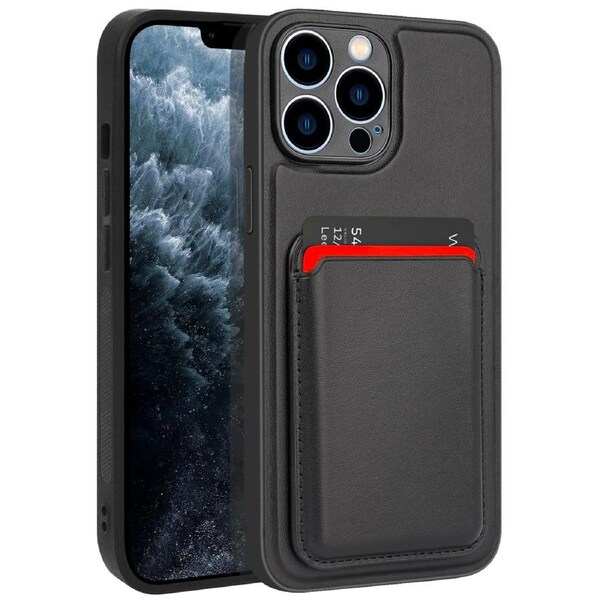 ZUSLAB iPhone 11 Pro Case, Magnetic Detachable Card Holder Wallet Shockproof Heavy Duty Protective Cover for Apple (2019) - Black