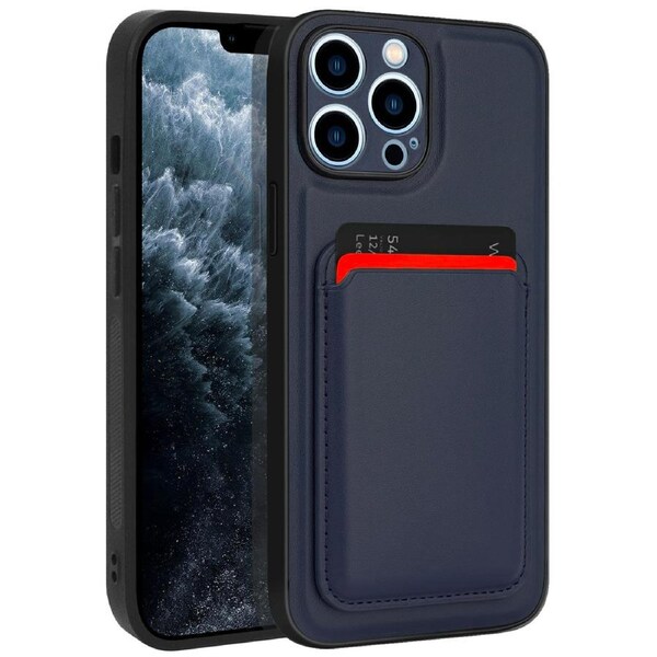 ZUSLAB iPhone 11 Pro Case, Magnetic Detachable Card Holder Wallet Shockproof Heavy Duty Protective Cover for Apple (2019) - Blue
