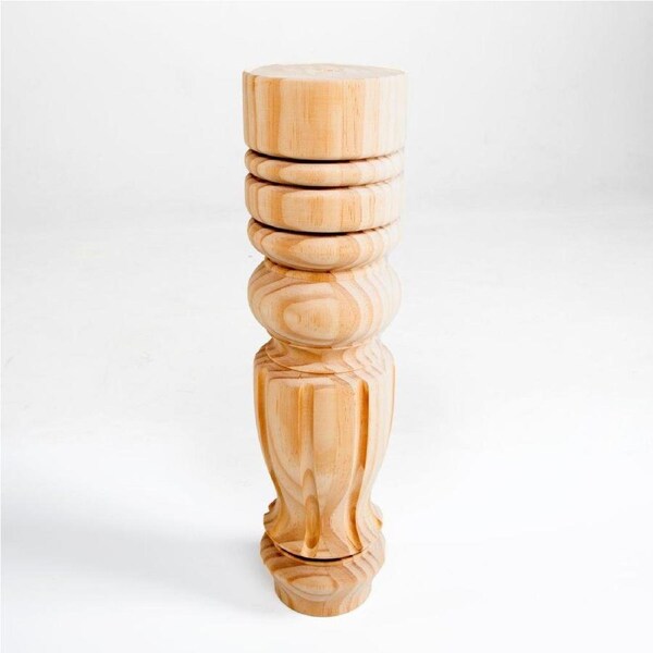 Pool Snooker Billiard Table Timber Turned Fluted Leg