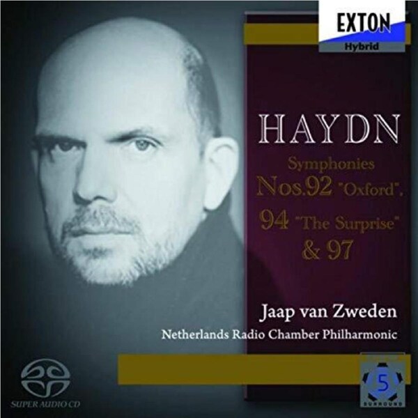 Haydn: Symphonies 92 94 -Zweden/Netherlands Radio Cp CD