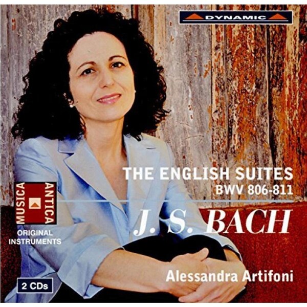 J.S. Bach The English Suites -Artifoni,Alessandra CD