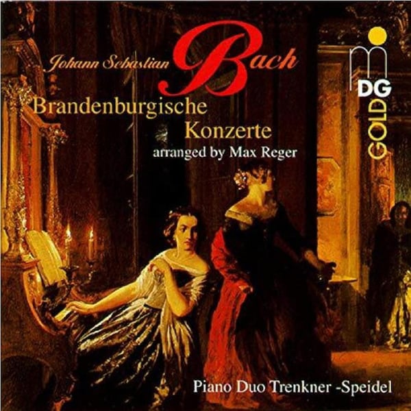 Brandenburg Concerti 1-6 -J.S. Bach , Speidel-Trenkner Piano Duo , Johann CD