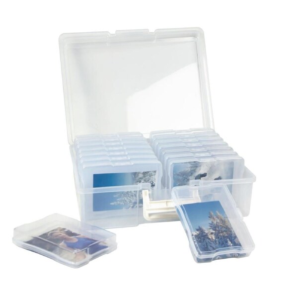 Jumbo Photo Storage Box 1600 4x6 Picture Album Organizer Container Craft Case