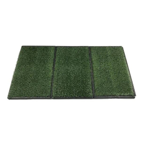 YES4PETS Indoor Dog Puppy Toilet Grass Potty Training Mat Loo Pad