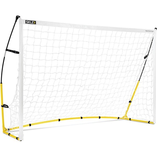 SKLZ 8' Quickster Lightweight Easy Setup Portable Soccer Training Goal/Net