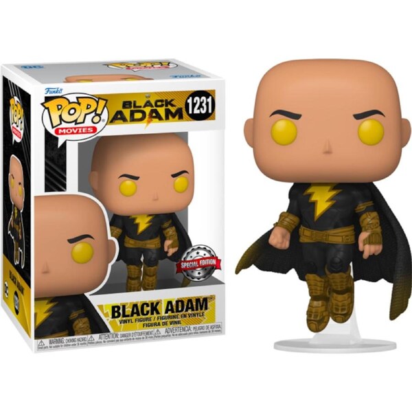 Black Adam (2022) - Black Adam Glow US Exclusive #1231 Pop! Viynl