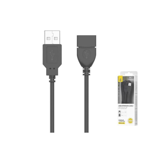 Moveteck USB Extension Cable 1.5m Male to Female Extender Adaptor B5333