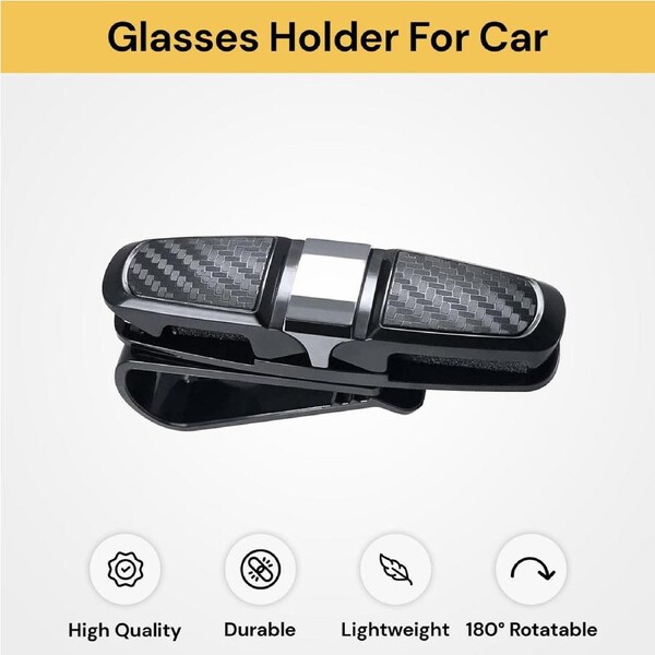 Car Vehicle Glasses Holder Clip Case Sunglasses Eyeglasses Ticket Card Clip On Holder Sun Visor Eye Glasses Card