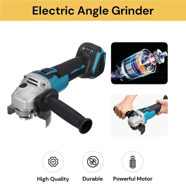 Brushless Cordless Electric Angle Grinder