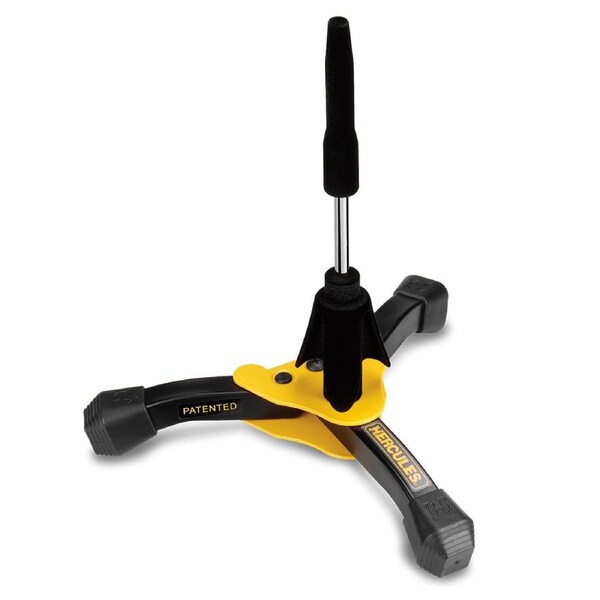 Hercules 265mm DS640BB Foldable Music Instrument Flute/Clarinet Stand/Carry Bag