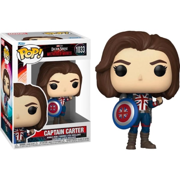 Doctor Strange 2: Multiverse of Madness - Captain Carter #1033 Pop! Vinyl
