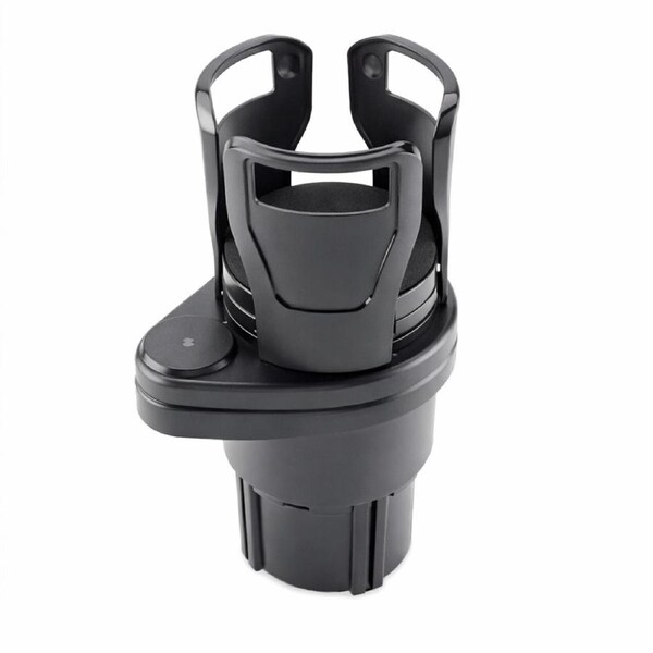 Elora Adjustable 2in1 Car Seat Cup Holder Water Bottle Drink Coffee Food Storage