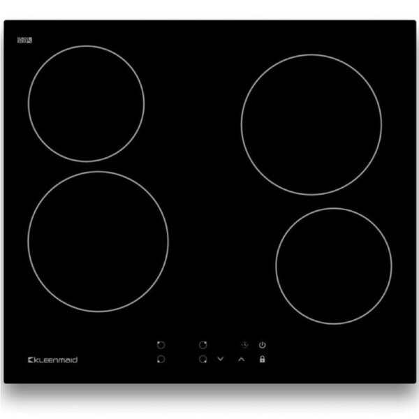 Kleenmaid Built In Ceramic Sensor Glass Cooktop/Stovetop 60cm 4 Burner BLK