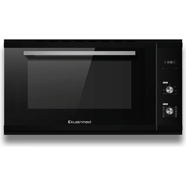 Kleenmaid 105L Multifunction Full Grill Fan Forced Kitchen Grill Oven Black 90cm