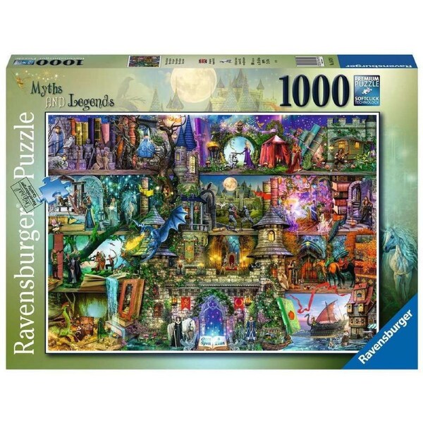 Ravensburger - Myths and Legends Puzzle 1000 Piece