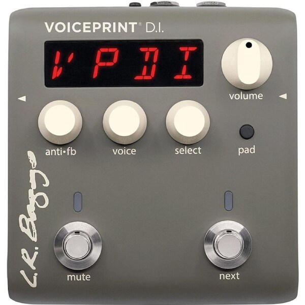 LR Baggs Voiceprint DI Acoustic Guitar Pedal with Custom Voiceprint Technology