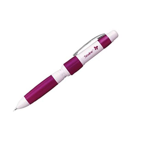 Sewline Trio Coloured Erasable Pencil White Black and Tracer