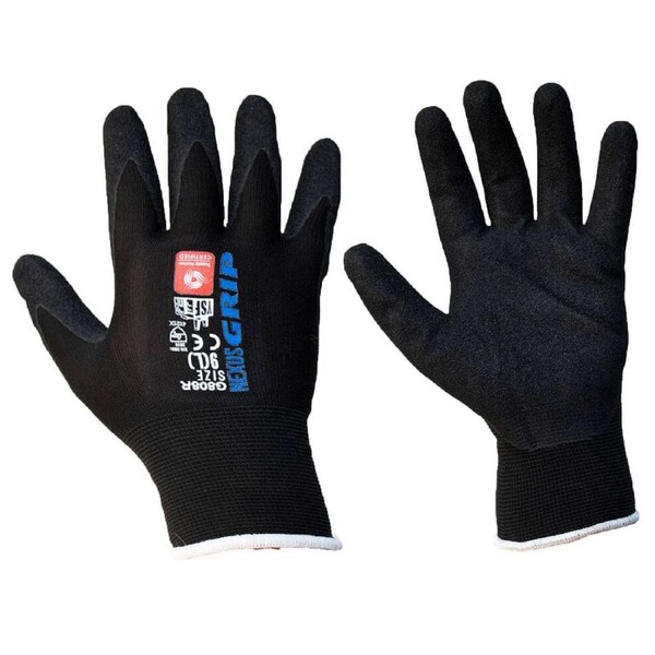 YSF Nexus Grip Nitrile Sandy Finish Gloves - LARGE
