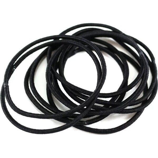 Indulge Hair Ties Elastic Band In Display Box - 1 Box of 15 bands