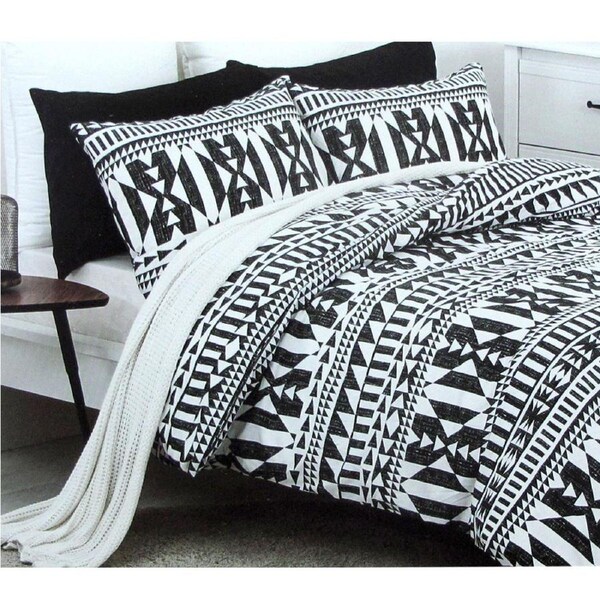 Belmondo Barundi Tribal Easy Care Quilt Cover Set Queen