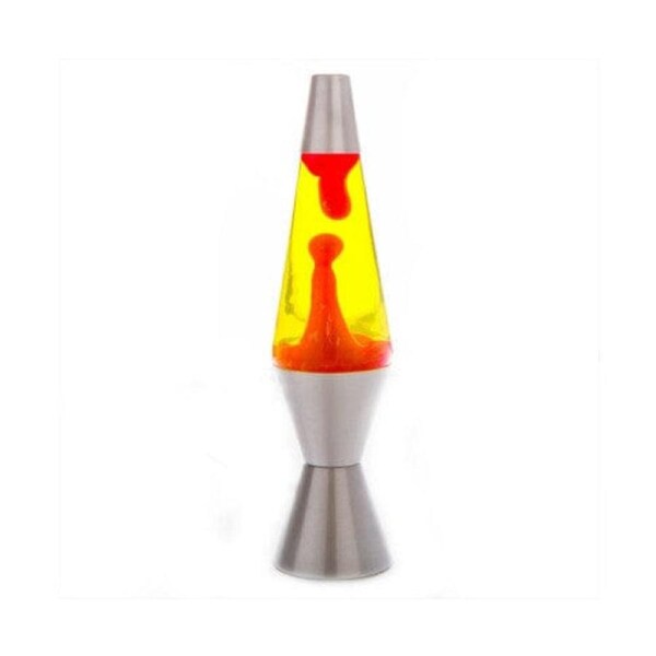Silver/Red/Yellow Diamond Motion Lamp