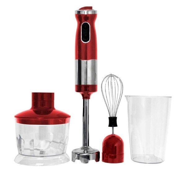 Healthy Choice Electric Stick/ Hand Blender & Mixer (Red) 700ml Capacity