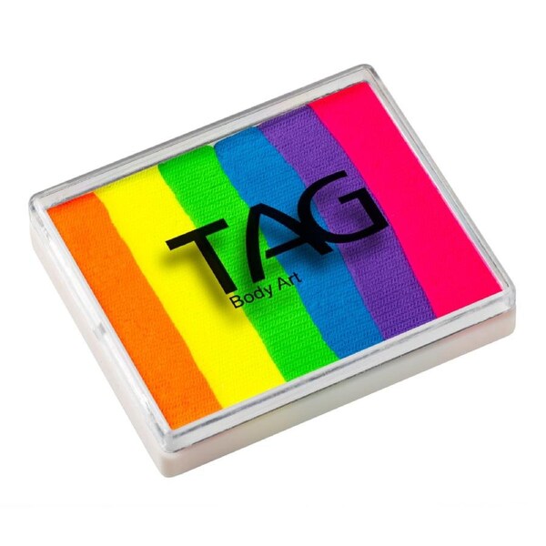 TAG Body Art 50g Splitcake - Neon Rainbow