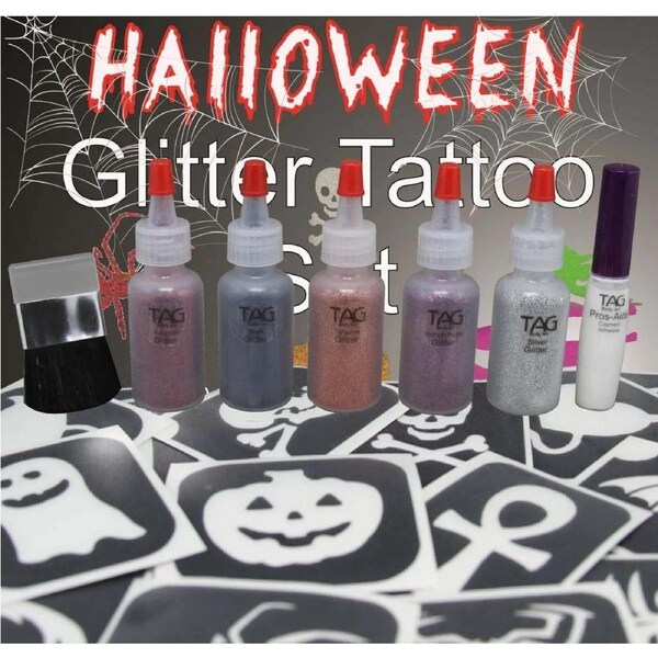 TAG Glitter Tattoo Kit - Halloween