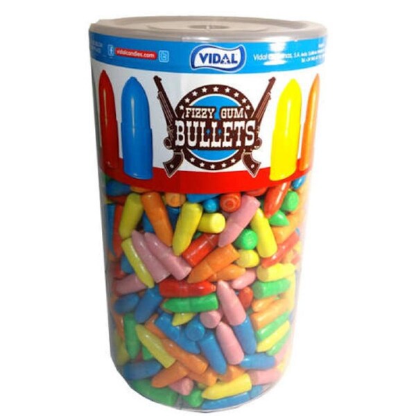 Vidal Fizzy Gum Bullets (SINGLE ONE)