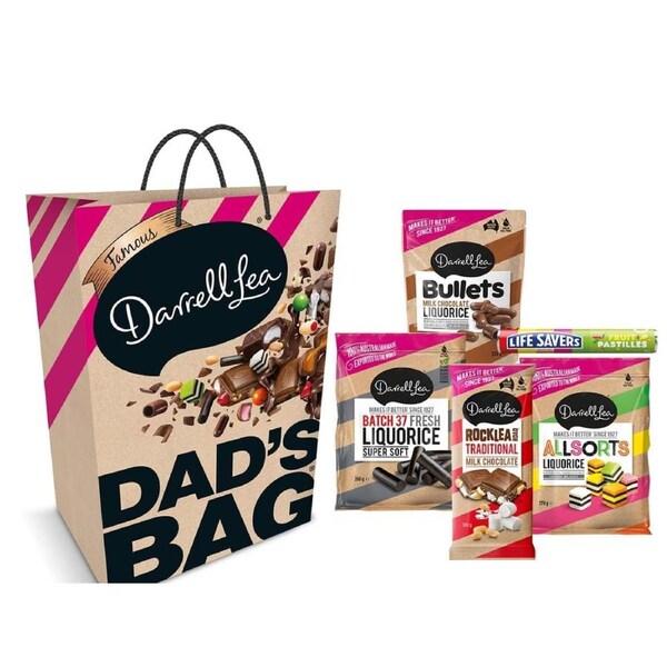Darrell Lea Dad's Bag 2025