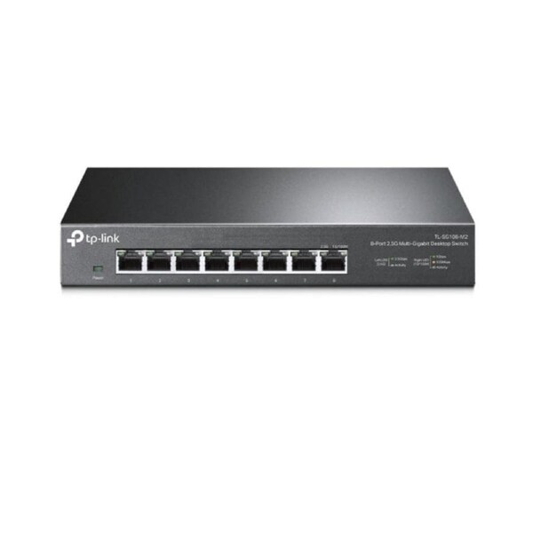 TP-Link TL-SG108-M2 8-Port 2.5G 100/1000/2500Mbps Desktop Switch