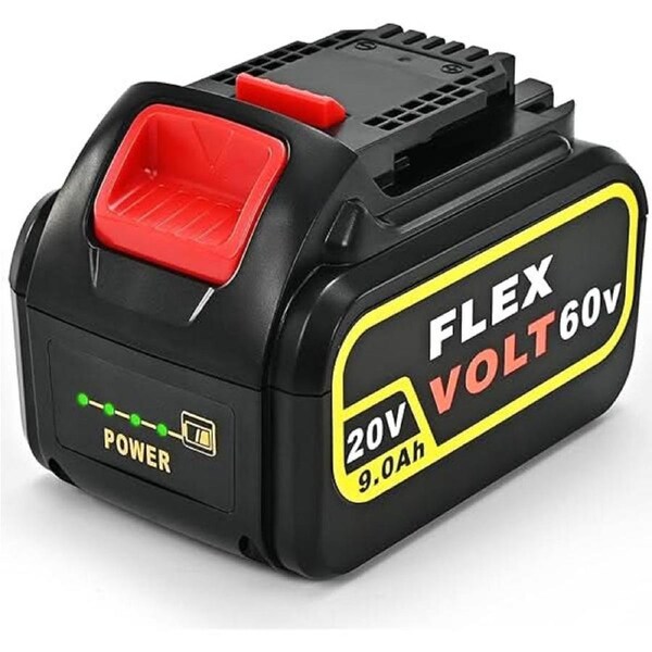 20V 60V 9.0Ah Compatible Replacement Battery For DeWalt MAX Flexvolt Cordless Power Tools