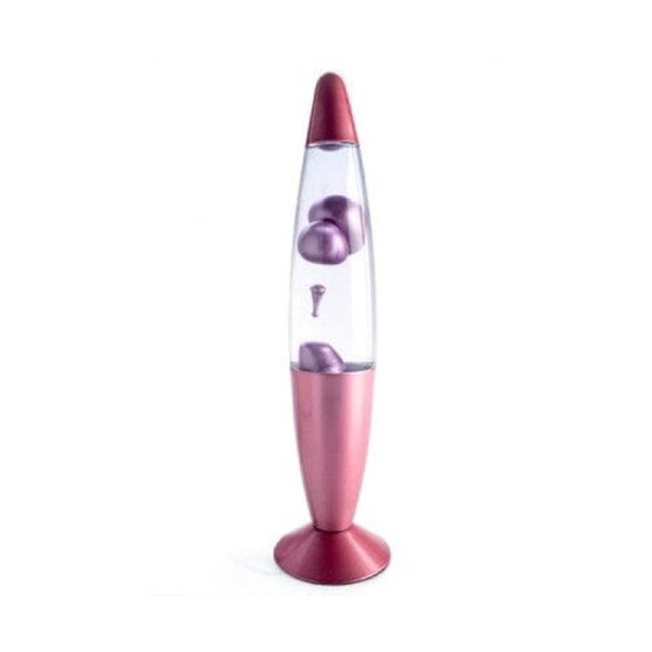 Pink Metallic Magma Motion Lamp