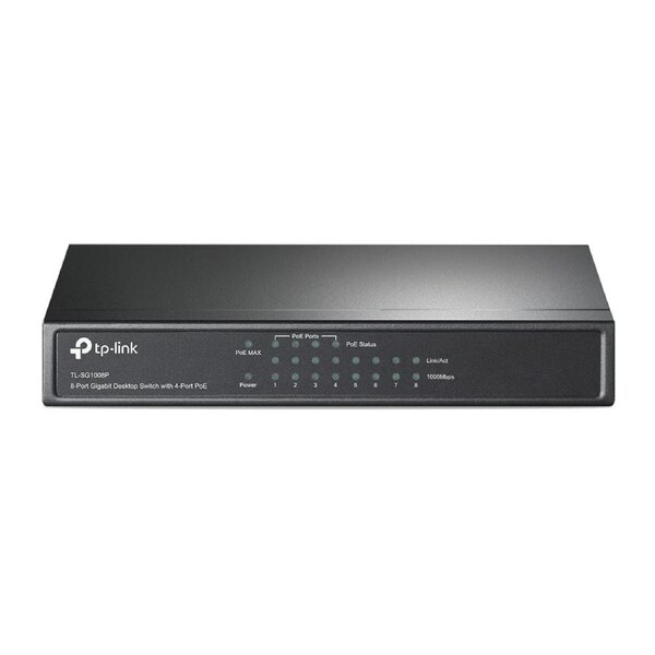 TP-Link TL-SG1008P 8-Port Gigabit Desktop Switch With 4-Port PoE