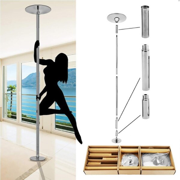 OZNALA Dancing Pole Full Kit Portable Exercise Home GYM Dance training Dancer Fitness