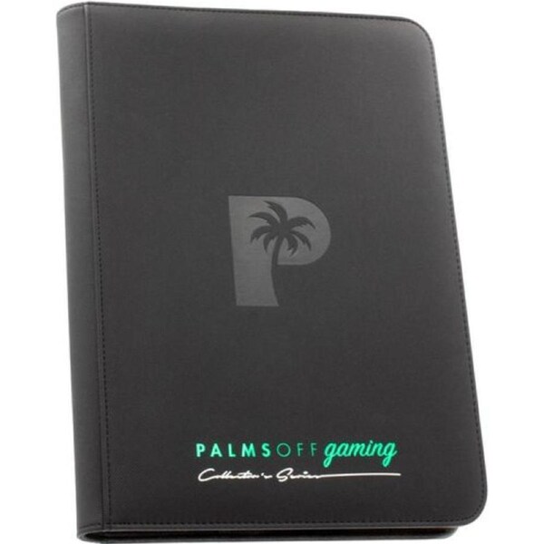 Palms Off Gaming - 9 Pocket Collectors Series Trading Card Binder (Black)