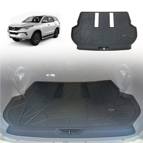 Boot Liner for Toyota Fortuner 2015-Onwards - Inner Rear Step Panel Coverage