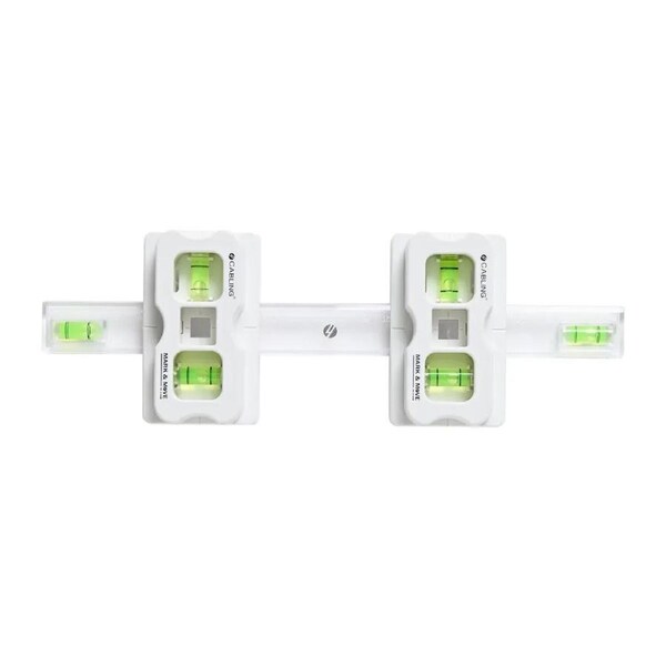 4Cabling 040.050.0050 - Mark & Move Wall Plate Stencil - Electrical outlet cutting jig