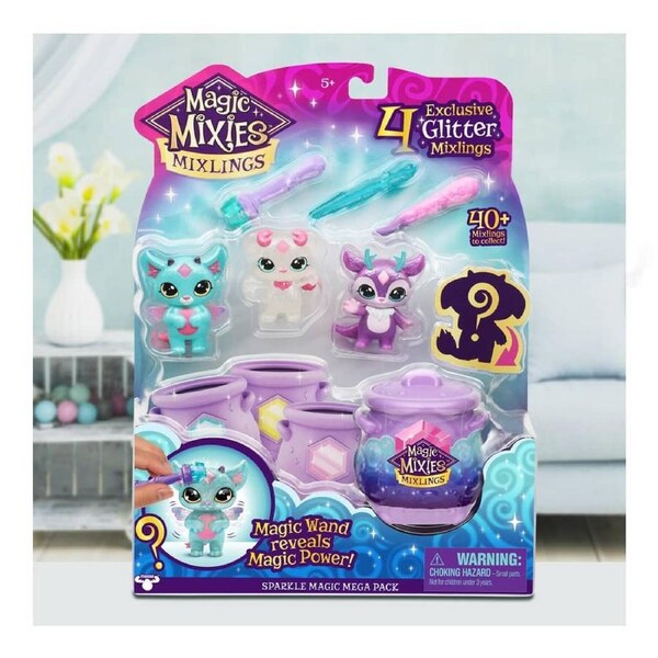 Magic Mixies - Mixlings Sparkle Magic Mega Pk Magic Mixies