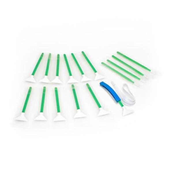 VisibleDust Green Ultra MXD-100 1.3x Vswabs (12 Pack) BONUS CurVswab and Corner Swab
