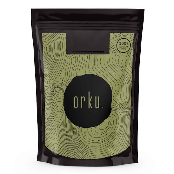 Orku 1Kg Organic Moringa Leaf Powder - Food Grade Oleifera Drumstick Leaf
