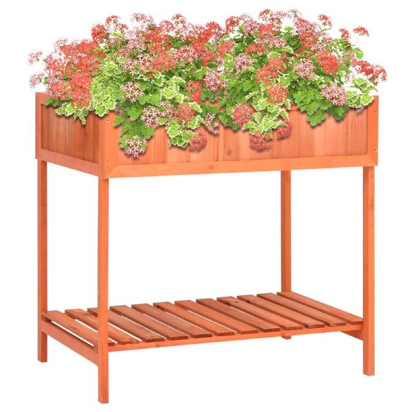 Herb Planter 80x60x80 cm Solid Firwood vidaXL