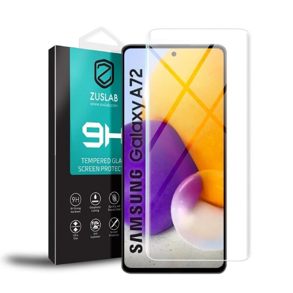 ZUSLAB OPPO A96 Tempered Glass Screen Protector 9H Hardness for OPPO - Clear