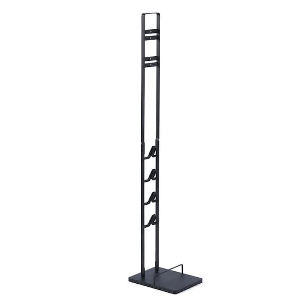 Sherwood Cordless Stick Vacuum Stand Holder Metal Black 27x22x127cm
