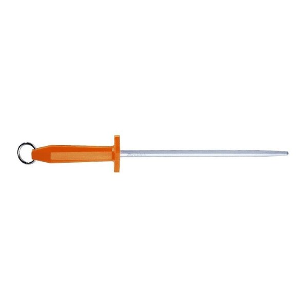 F.Dick Steel for Butchers, Fine Cut, 25cm, Orange