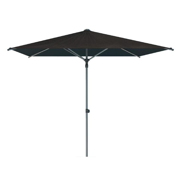 Coolaroo Torquay 2.7m Square Market Umbrella - Charcoal